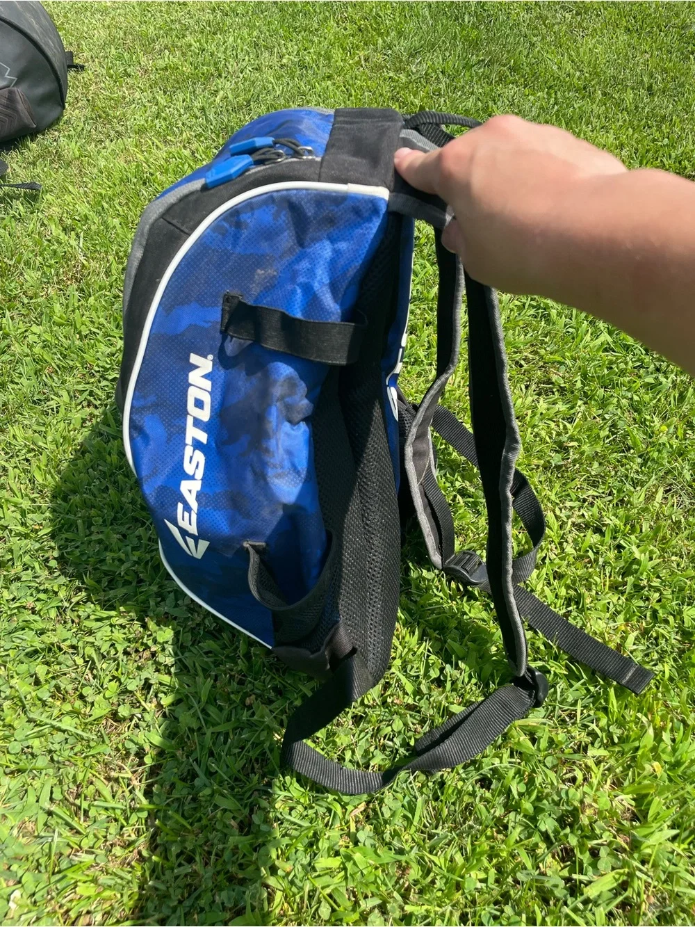 EASTON Youth Baseball / Softball Equipment Bat Bag Blue Camo